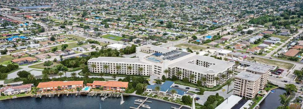 Completed Bimini Square waterfront mixed-use development