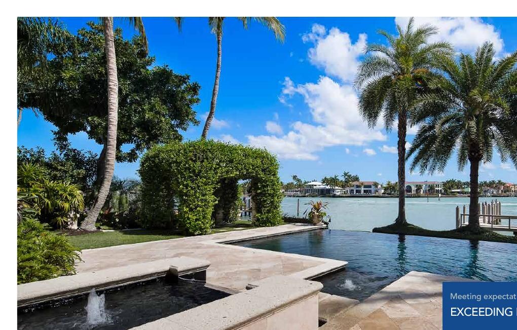 Southwest Florida waterfront home on a canal