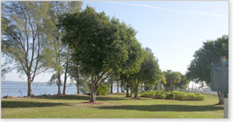 Fort Myers community setting shown as local context