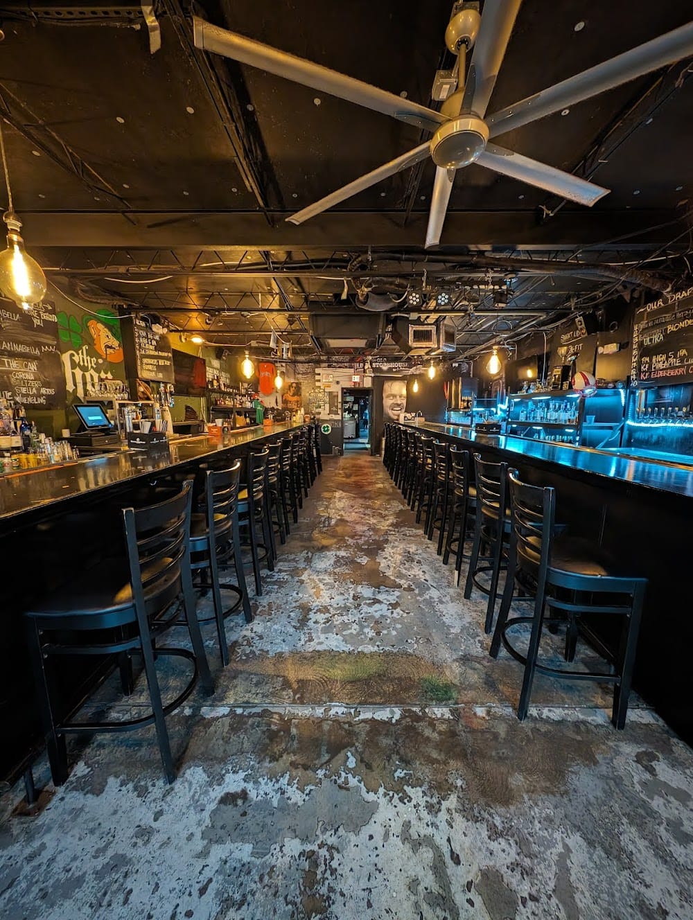 Nevermind Awesome Bar & Eatery dining or entertainment setting